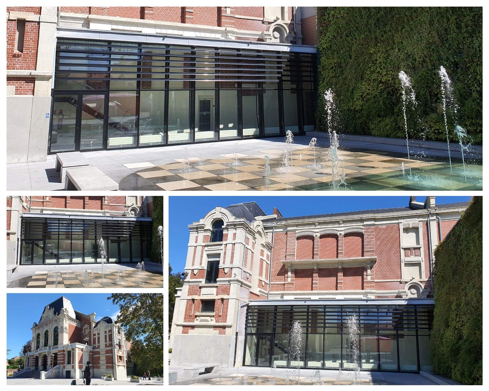 Legrand Menuiserie aluminium - Projet théâtre de Saint-Amand-les-Eaux